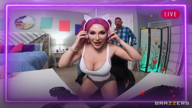 Brazzers Exxtra – Lily Lou - Sexy Streamer Loves Unicorns And Dicks, Not In That Order