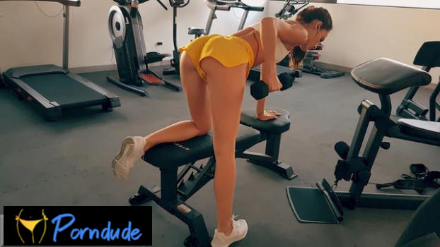 Many Vids – MySweetApple – We Fuck in the Gym - Many Vids - We Fuck in the Gym