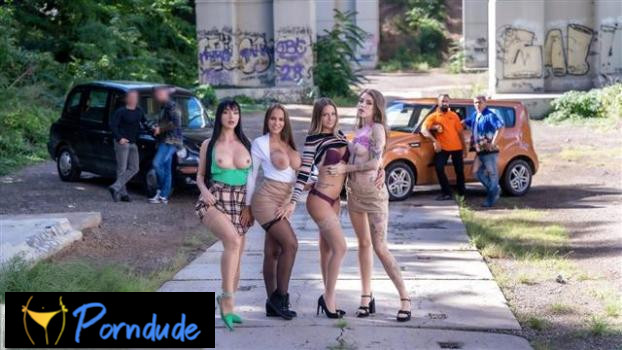 Fake Taxi – The Fake Taxi Movie Episode Five: Explosive - Fake Taxi - Rebecca Volpetti, Lady Gang, Eden Ivy And Jennifer Mendez