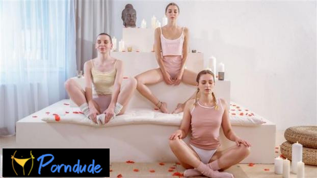 Fitness Rooms – Lesbian Threesome After Yoga - Fitness Rooms - Leanne Lace, Arina Shy And Mary Popiense