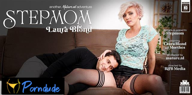 Mature NL  – Fucking My Hot Stepmom Laura Blonde At Home - Mature NL  - Laura Blond
