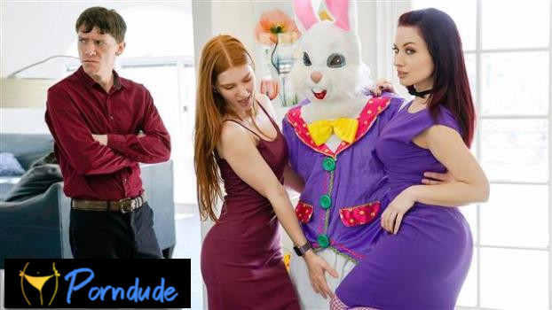 Seducing The Easter Bunny - Family Strokes - Jessica Ryan And Jane Rogers