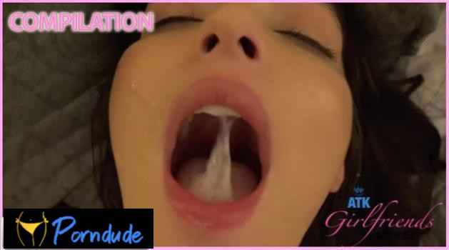 Cum Swallowing Babes Compilation 2 - ATK Girlfriends - Cum Swallowing Babes Compilation 2