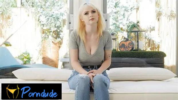 Natural Big Titty Blonde Fucks 2 Black Guys - Casting Couch HD - Carrie