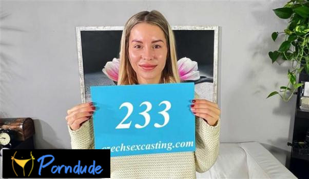 E233 Blonde Without Limit Shows Her Skills - Czech Sex Casting - Lucky Bee