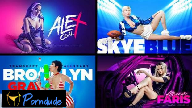 star Compilation - Team Skeet Selects - Skye Blue, Sheena Ryder, Aidra Fox And Kylie Quinn